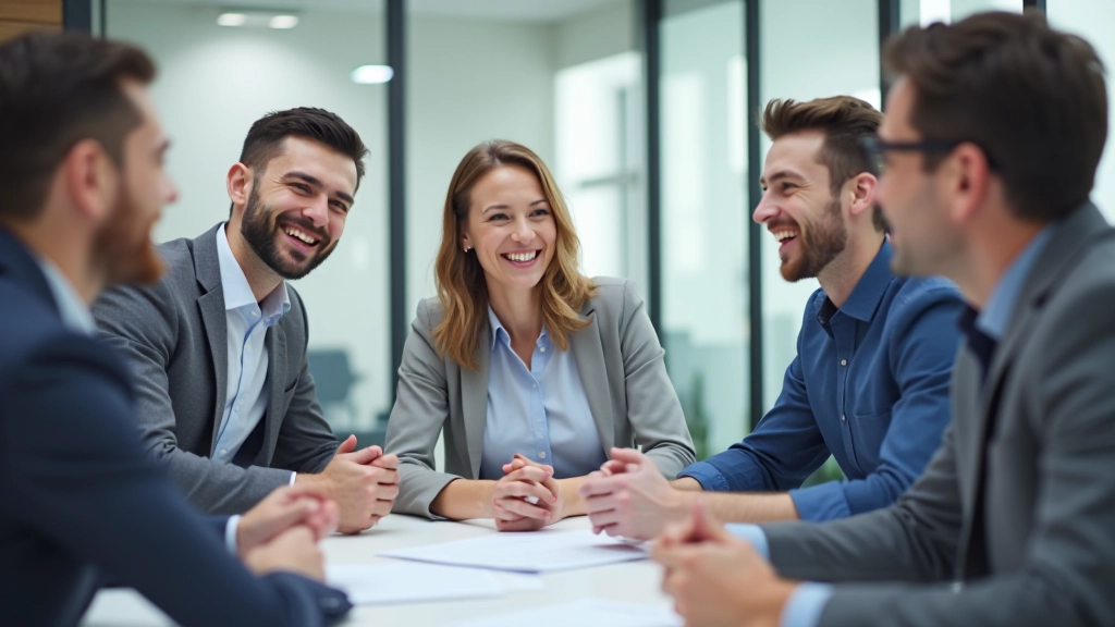 Team collaborating on payroll strategy