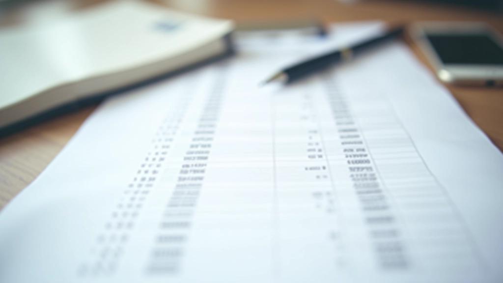 Tax bracket table showing progressive tax rates for different income levels with color-coded sections